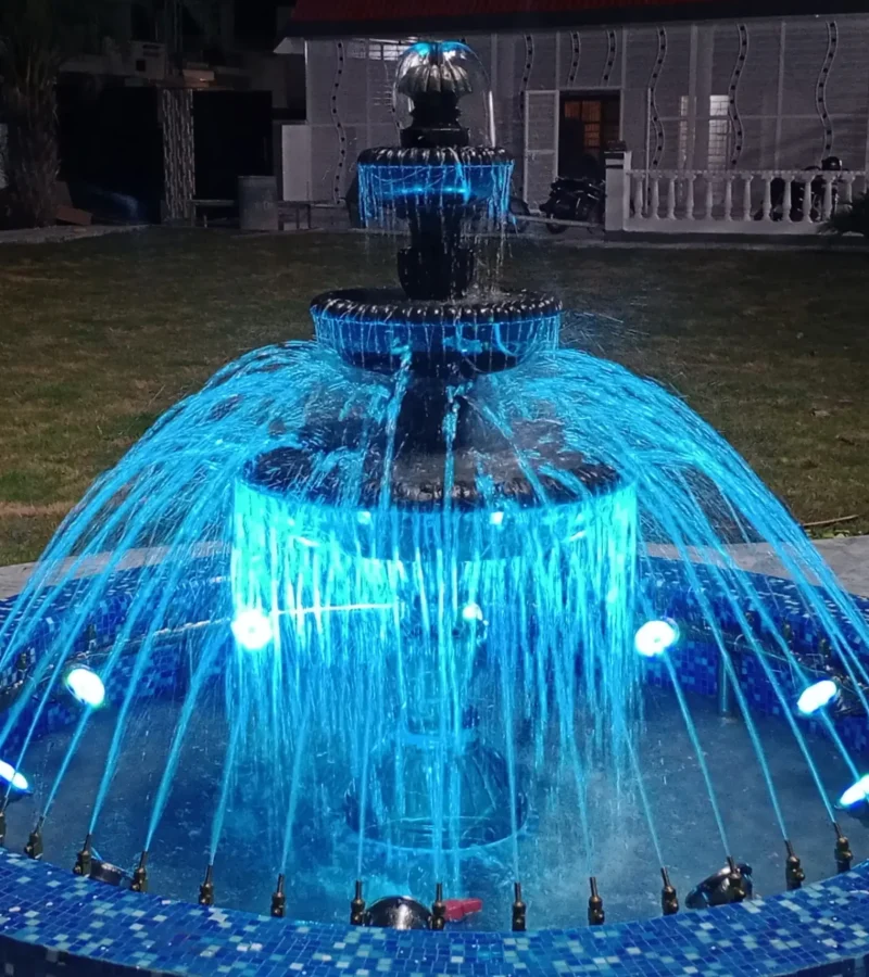 fountain installation